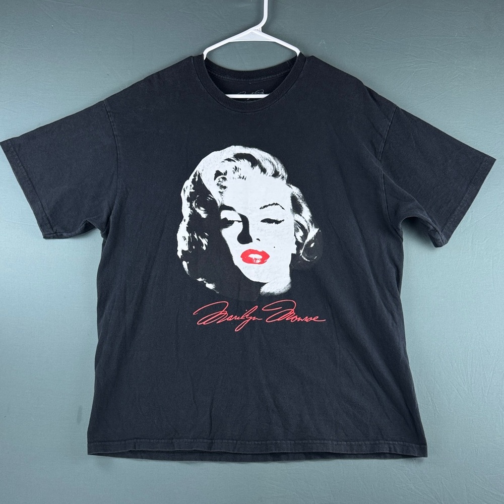 Marilyn Monroe Black featuring a stylized portrait
